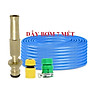 Bộ dây vòi xịt nước rửa xe, tưới cây . tăng áp 3 lần,loại 7m,10m 206587 cút sập,nối nhựa vàng+ tặng túi đựng bút