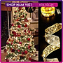 Dây Led Ruy Băng Trang Trí Cây Thông Giáng Sinh Noel, Gói Quà