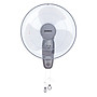 Quạt treo tường 2 dây SENKO TC1626 - Hàng Chính Hãng