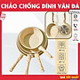 Chảo Chống Dính Bếp Từ Vân Đá Kiểu Nhật 22cm, Chảo Chống Dính Đáy Từ Ceramic Cán Gỗ, Chảo Nhật