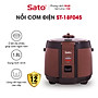 Nồi Cơm Điện SATO 18F045 1.8L - Nồi cơm quai xách chắc chắn, chống tràn tốt, nút điều khiển đơn giản, tiện dụng - Miễn phí vận chuyển toàn quốc - Hàng chính hãng