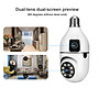 CAMERA YOOSEE BÓNG ĐÈN 2 MẮT QS211 FHD XEM 2 KHUNG HÌNH, HÌNH ẢNH SẮC NÉT, QUAY ĐÊM CÓ MÀU - HÀNG CHÍNH HÃNG