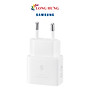 Cốc sạc Samsung Travel Adapter PD25W 1Type-C EP-T2510N - Hàng chính hãng
