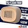 Máy Sưởi Gốm Mini Cho Nhân Viên Văn Phòng Làm Ấm Nơi làm việc phòng ngủ nhà tắm phòng học - Máy Êm Ấm Áp - Quạt Sưởi Ấm Mini Công Suất Max 400W Du Lịch Phượt Dã Ngoại Máy sưởi ấm cho phòng ngủ, quạt sưởi gốm nóng nhanh an toàn cho trẻ em - Hàng Nhập Khẩu