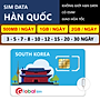 SIM HÀN QUỐC -  KHÔNG GIỚI HẠN DATA (HÀNG CHÍNH HÃNG)