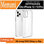 Ốp lưng cho iPhone 12 Pro / iPhone 12 6.1 inch chống sốc siêu mỏng 1mm Hiệu Memumi Glitter Độ trong tuyệt đối, chống trầy xước, chống ố vàng, tản nhiệt tốt - Hàng nhập khẩu