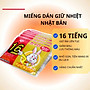 COMBO 4 Miếng Dán Giữ Nhiệt Nhật Bản - Giữ Ấm Cơ Thể Đến 16h Miếng Sưởi Quạt Sưởi - Hàng Nhập Khẩu