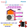 Hệ Thống Máy lạnh Multi S Daikin Inverter Combo MKC70SVMV/CTKC35RVMV+CTKC35RVMV+CTKC25RVMV Treo Tường 1 Chiều Lạnh Hàng Chính Hãng