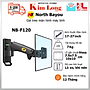Giá treo tường North Bayou NB-F120 màn hình 17inch - 27inch Tải trọng 7kg nâng lên hạ xuống linh hoạt - Hàng chính hãng