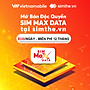 SIM MAX DATA 4G VIETNAMOBILE 6GB/Ngày. Ưu Đãi Trọn Gói 12 Tháng Không Cần Nạp Tiền - Hàng Chính Hãng