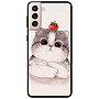 Ốp lưng dành cho Samsung Galaxy S21 - S21 Plus - S21 Ultra - mẫu Mèo Và Cà Đỏ