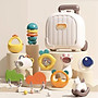Set 10 Đồ Chơi Xúc Xắc, Gặm Nướu Cho Bé -Dumoon 10 Chi Tiết An Toàn Tiện Dụng