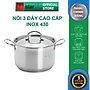 Nồi inox 3 đáy inox 430 FiveStar Standard nắp inox( 32cm )