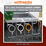Ốp lưng chống sốc trong suốt chống ố vàng cho iPhone 12 13 14 15 Pro Max hiệu Likgus CANDY - Nút bấm kim loại, viền bảo vệ camera - Hàng nhập khẩu