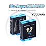 ROGTZ Pin GoPro HERO 12/11/10/9 3.85V 2000mAh 7.7Wh AHDBT-901 - Hàng Nhập Khẩu