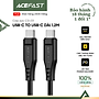 Cáp Acefast Type C to Type C dài 1.2m - C3-03 Hàng chính hãng Acefast