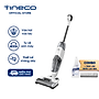 Combo Máy Hút Bụi Lau Nhà Không Dây Tineco Ifloor 2 - Hút Và Lau 2in1 - Tự Vệ Sinh Trục Lăn + Trục Lăn + Nước Lau Sàn