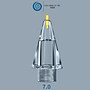 Đầu ngòi thay thế Pencil Tips bản nâng cấp cho Apple Pencil 1/2 / Apple Pencil USB C / Apple Pencil Pro - Trong Suốt không cản tầm nhìn, không bị mòn đầu bút Pencil dùng với Paperlike, thao tác chính xác, độ bền cao - Hàng Chính Hãng