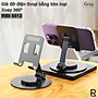 Giá đỡ điện thoại bằng kim loại xoay 360° RIBI S512 có thể gấp gọn, chân đế vững chắc - Hàng chính hãng