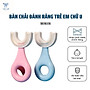 Bàn Chải Đánh Răng Silicon Hình Chữ U Cho Trẻ Em MINIIN - Cho Bé Từ 2 - 6 Tuổi