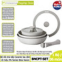 Bộ nồi Ceramic tay cầm rời hiệu PN BNCPT-SET - Sản xuất tại Hàn Quốc - Hàng chính hãng