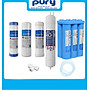 Combo 10 Lõi lọc Karofi - Đúc Nguyên Khối SMAX Hiệu Suất Cao HP 6.2 - Màng RO 100GDP USA - Alkaline - Hydrogen - Hàng Chính Hãng