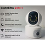 CAMERA 2 MẮT TRONG NHÀ YOOSEE YS2304 - 4.0MPX KẾT NỐI WIFI, XOAY 360 ĐỘ, ĐÀM THOẠI 2 CHIỀU - Hàng Chính Hãng