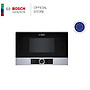 Lò Vi Sóng Âm Tủ Bosch BFL634GS1B Series 8, Dung Tích 21L, Công Suất 900W, Điều Khiển Cảm Ứng, Nhập Đức, Bh 12 Tháng, Hàng Chính Hãng