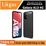 Ốp lưng chống sốc cho Samsung Galaxy A13 hiệu Likgus vân kim loại , chống sốc chuẩn quân đội, chống va đập - hàng nhập khẩu