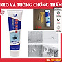 Keo Vá Tường Chống Thấm LKB 250gr Trám Trét Vết Nứt Khe Hở Tường Chống Mốc Ẩm Làm Sạch Tường Chống Thấm Tặng Kèm Bộ Dụng Cụ