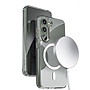 ốp lưng magnetic cho Samsung Galaxy S22 Ultra / S22 Plus / S22 5G hiệu HOTCASE Ultra Crystal Clear - thiết kế trong suốt, chống sốc chống va đập - Hàng nhập khẩu