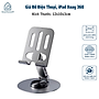 Giá Đỡ Điện Thoại, Máy Tính Bảng, Micofi Xoay 360 Gấp Gọn Nhôm, Để Bàn Livestream Xem Phim - HÀNG CHÍNH HÃNG MINIIN