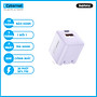 Củ sạc nhanh GaN công suất 33W Remax RP-U25 chuẩn kép PD + QC 3.0 - Hàng chính hãng