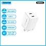 Củ sạc nhanh 40W 2 cổng Type-C Remax RP-U33 - Hàng chính hãng