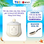 Nồi nấu chậm, nấu cháo, chưng yến 1L Elmich SCE-8524OL - Hàng Chính Hãng