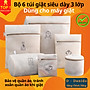 Bộ 6 túi giặt siêu dày 3 lớp cao cấp - Combo 6 túi lưới bảo vệ quần áo dùng cho máy giặt siêu bền tiện dụng chính hãng