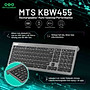 Bàn phím máy tính sạc không dây Mytechsun KBW455- Hàng chính hãng