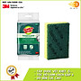 Miếng cước cọ rửa siêu sạch có mút Scotch-Brite 3M CR-SSG1 - Rửa chén siêu nhanh, hàng nhập từ Thái Lan, Lấy sạch vết bẩn cứng đầu