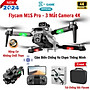 Flycam Mini Giá Rẻ Drone M1S Cải Tiến Với 3 Mắt Camera 4K có cảm biến tránh va chạm, động cơ không chổi than siêu bền bỉ, chuyền hình ảnh trực tiếp về điện thoại - Hàng Chính hãng Asport