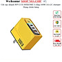 Cốc sạc nhanh WP-U155 WEKOME 3 cổng 100W 1A+2C cherger- Hàng chính hãng