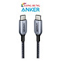 Cáp USB Type-C to Type-C Anker 765 Nylon Cable 140W 0.9m A8865 - Hàng chính hãng