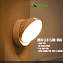Đèn LED cảm ứng, cảm biến thông minh không dây, Pin sạc, nhận diện người có nam châm gắn tường xoay 360 độ làm đèn học, cho phòng ngủ, nhà vệ sinh, cho tủ quần áo, cầu thang, ban công, hành lang - MH2011