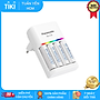 Bộ Sạc Kèm 4 Pin AA 2000mAh Chính Hãng Panasonic - Hàng Chính Hãng