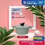 Nồi nấu Levante đáy từ Korea King KP-20LI(Nồi, nắp bằng nhôm đúc, phủ men chống dính Ceramic, Ø20cm)