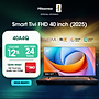Smart Tivi Hisense 40 inch FHD 40A4Q, Giao hàng toàn quốc, Bảo hành 2 năm - HÀNG CHÍNH HÃNG
