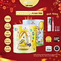 Combo 2 Hộp Sữa Hạt Miwako A+ Vị Vani & Vị Gạo Hộp 700g Nhập Khẩu Malaysia, Sữa Hữu Cơ Cho Bé Từ 1 Tuổi Dị Ứng Đạm Bò Chậm Nói Giúp Phát Triển Trí Não Chiều Cao Tặng Quạt Tích Điện Mini