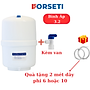 Bình áp nhựa 4.0 và 3.2 cho máy lọc nước RO Karofi, Kangaroo, Forseti,... - Hàng nhập khẩu