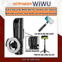 Gậy chụp ảnh selfie tự sướng từ tính nam châm magnetic kiêm tripod 3 chânđộ hiệu WlWU Wi-SEO14 remote bluetooth Xoay 360 độ, gập gọn, pin sạc type C - Hàng nhập khẩu