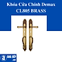 Khóa Cửa Chính Demax CL805 BRASS . Hàng Chính Hãng