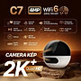 Camera Wifi Ezviz C7 2 Mắt 8M Quay Quét 360 độ, cảnh báo, phát hiện chuyển động, chống bụi, ban đêm có màu - hàng chính hãng